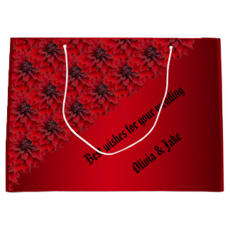 Blood red dahlias in gothic stil - personalize it