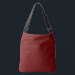 Blood Red Solid Blank Färg Axelväska<br><div class="desc">Svart röd modern abstrakt-bakgrund. Minimalt,  lyxaktigt,  royal färg som fungerar bra på varianter av tillfälle. Underbar gåva till stil för grattisar på social/officiell tillfälle. #6D0000</div>