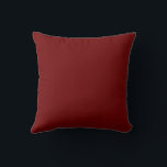 Blood Red Solid Blank Färg Kudde<br><div class="desc">Svart röd modern abstrakt-bakgrund. Minimalt,  lyxigt,  royal färg som fungerar bra på olika tillfälle. #6D0000</div>