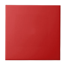 Blood Red Solid Färg Tile