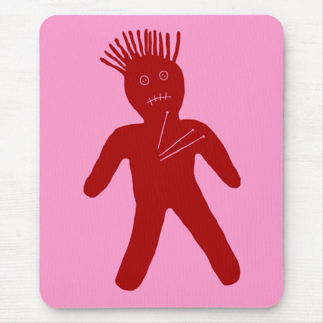 Blood Red Voodoo Doll Musmatta (Framsidan)