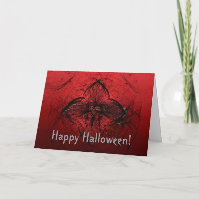 Blood Ro Dawning, Happy halloween! Kort (Framsida)