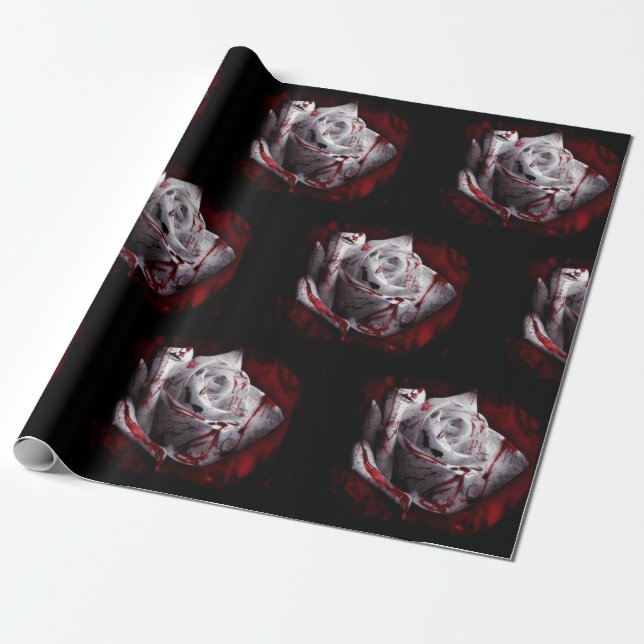 Blood Ro Gothic Presentpapper (Utrullad)
