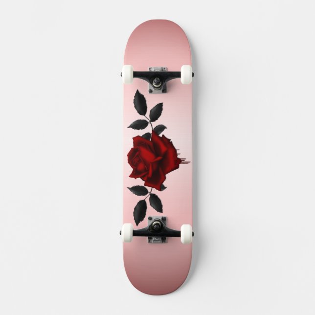 Blood Ro Mini Skateboard Bräda 18,5 Cm (Framsida)
