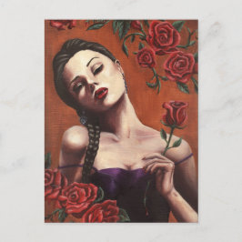 Blood Roses - Vykort