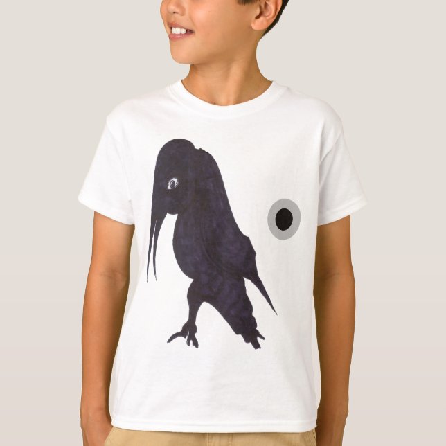 BLOOD SEEKER RAVEN T SHIRT (Framsida)