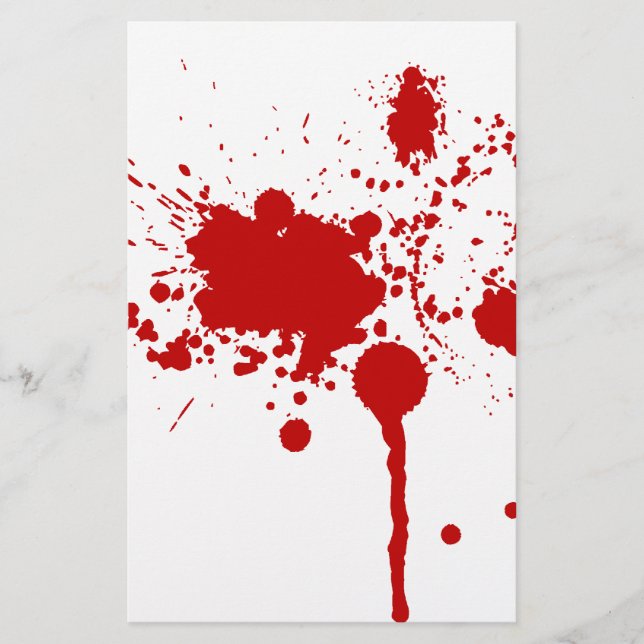 Blood Splatter Gunshot Wound Bleeding Bloody (Framsida)