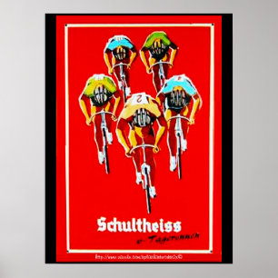 "Blood Sweat & Gears & the Tour de Frankrike" Poster