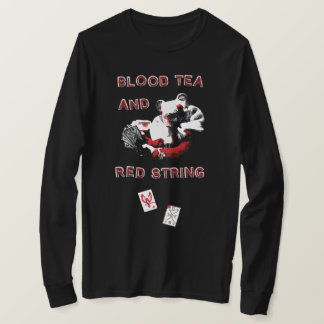 Blood Tea and Red String Long Sleeve T Shirt