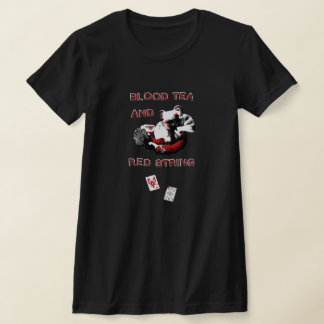 Blood Tea and Red String - Mindre design T Shirt