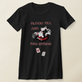 Blood Tea and Red String - Women's Slim T Shirt