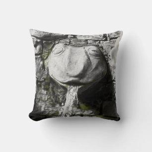 Blood Tea och Red String Frog Fontän Pillow Kudde