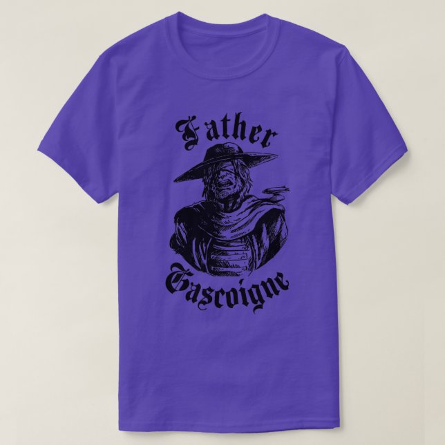 BLOODBORNE FAR GASCOIGNE T SHIRT (Design framsida)