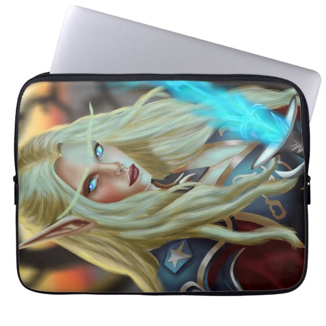 Bloodelf Magician Laptop Fodral (Framsidan)
