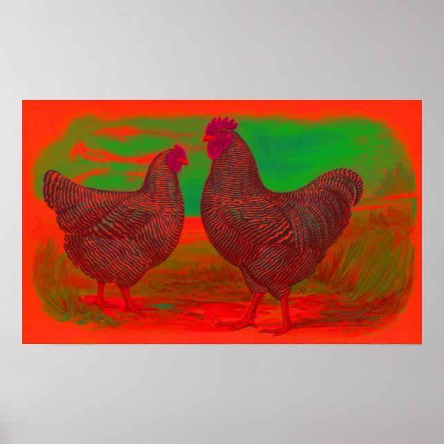 BloodFire Canvas Poster (Framsidan)