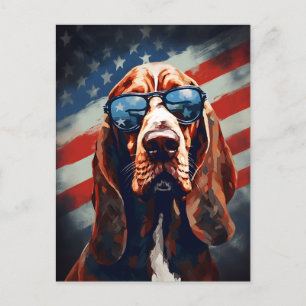 Bloodhound 4:e juli Independence day Vykort