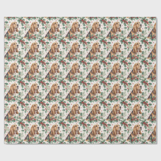 Bloodhound Christmas Wrapping Paper Presentpapper