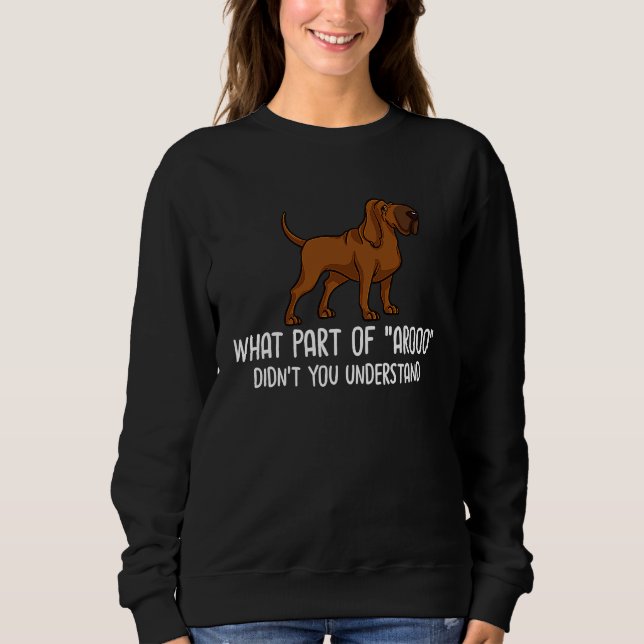 Bloodhound Dog Puppies Owner Lover T Shirt (Framsida)