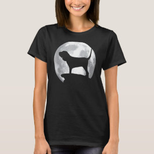 Bloodhound Eclipse Full Moon Halloween Costume T Shirt