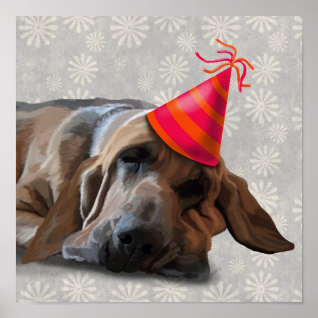 Bloodhound efter Party Poster (Framsidan)