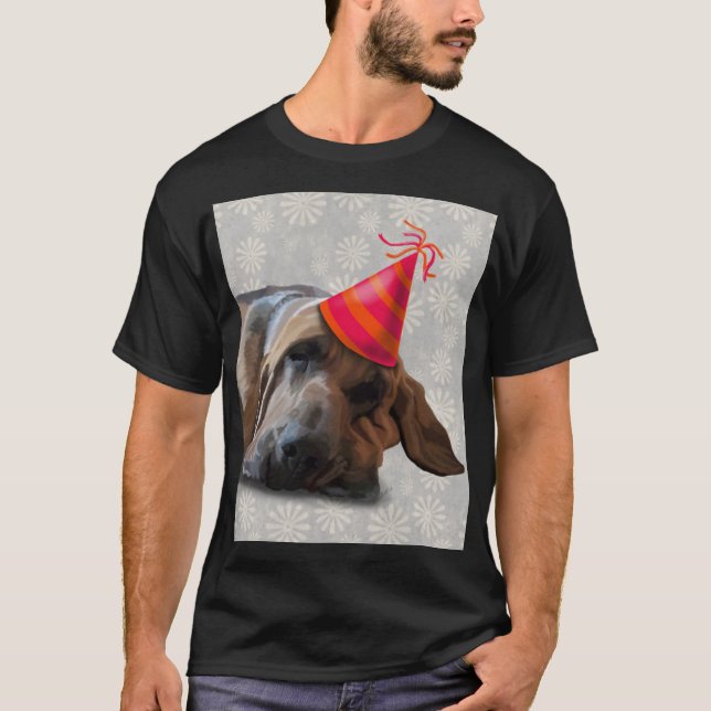 Bloodhound efter Party T-shirt (Framsida)