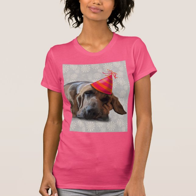 Bloodhound efter Party T-shirt (Framsida)