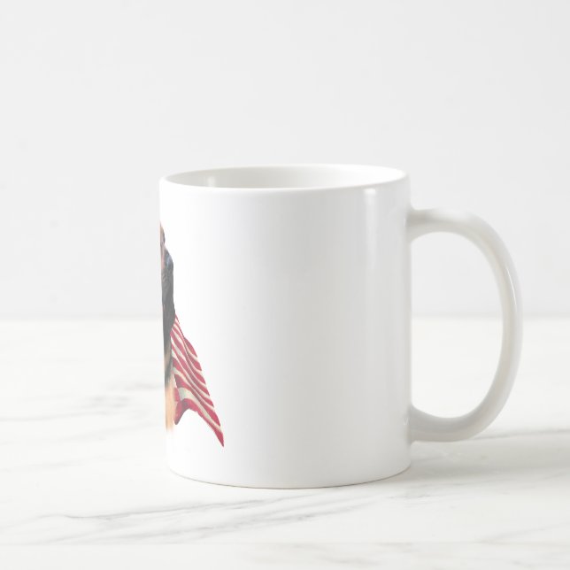 Bloodhound-Flagga Kaffemugg (Höger)