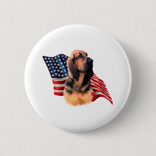 Bloodhound-Flagga Knapp