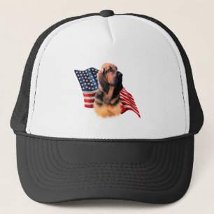 Bloodhound-Flagga Truckerkeps
