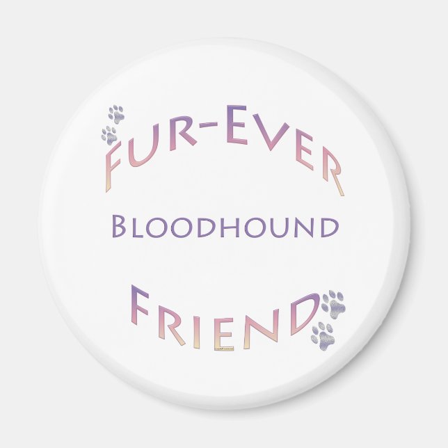 Bloodhound Furever Magnet (Framsidan)