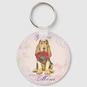 Bloodhound Heart Mamma Nyckelring