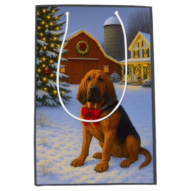 Bloodhound Holiday Card (Framsidan)
