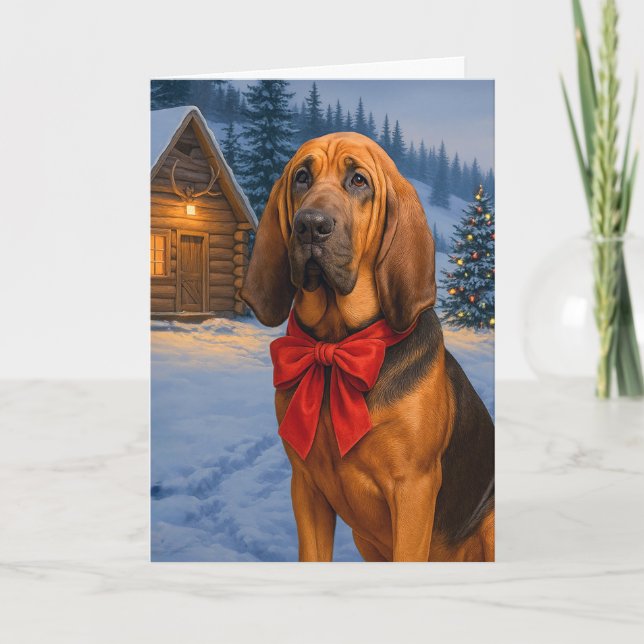 Bloodhound Holiday  Kort (Framsida)