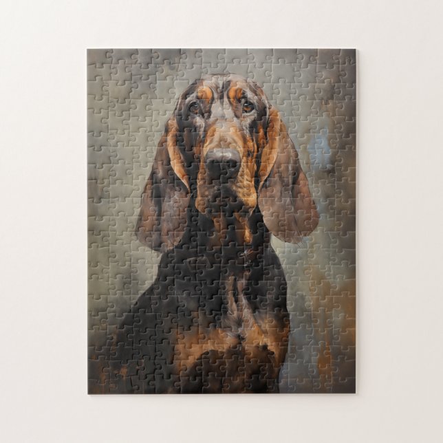 Bloodhound-hund Pussel (Vertikal)