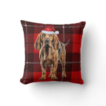Bloodhound Hund Red Helgdag Play jul
