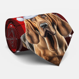 Bloodhound Hund Red Helgdag Play jul Slips