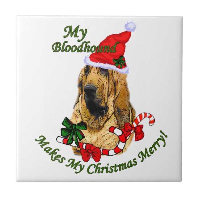 Bloodhound jul Merry Kakelplatta (Framsidan)