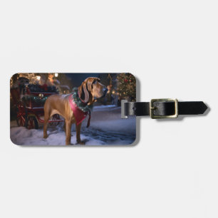 Bloodhound Julfirande Säsong Bagagebricka