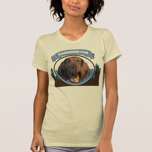 Bloodhound-Klubb T Shirt (Framsida)
