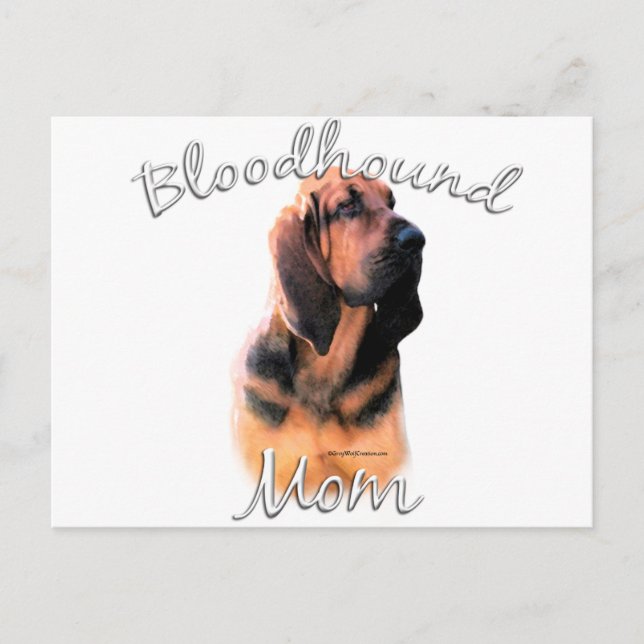 Bloodhound Mamma 2 Vykort (Framsida)
