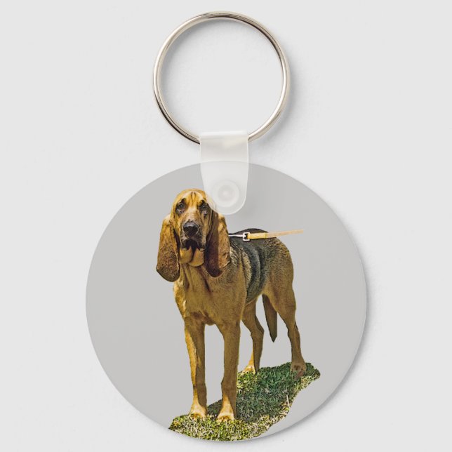 Bloodhound Nyckelring (Framsida)