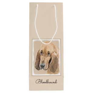 Bloodhound Painting - Cute Original Hund Art