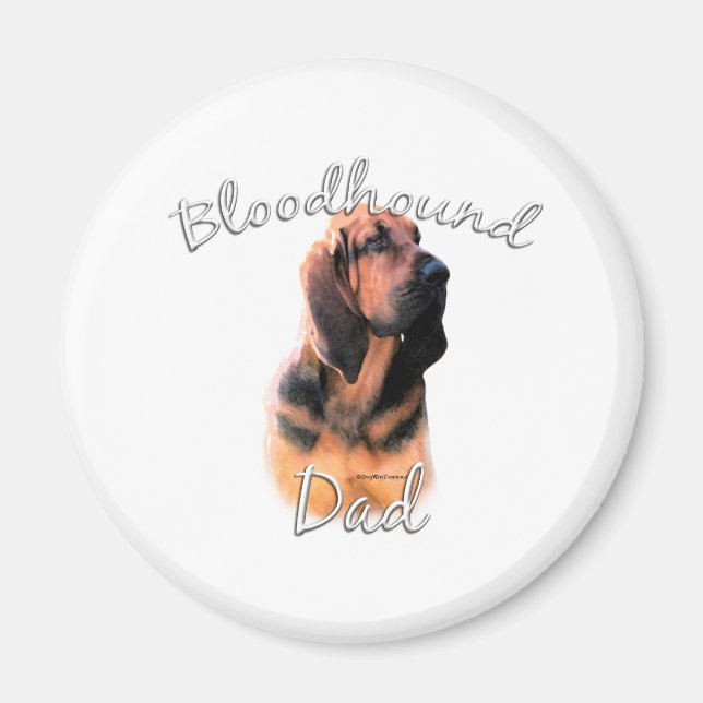 Bloodhound Pappa 2 Magnet (Framsidan)