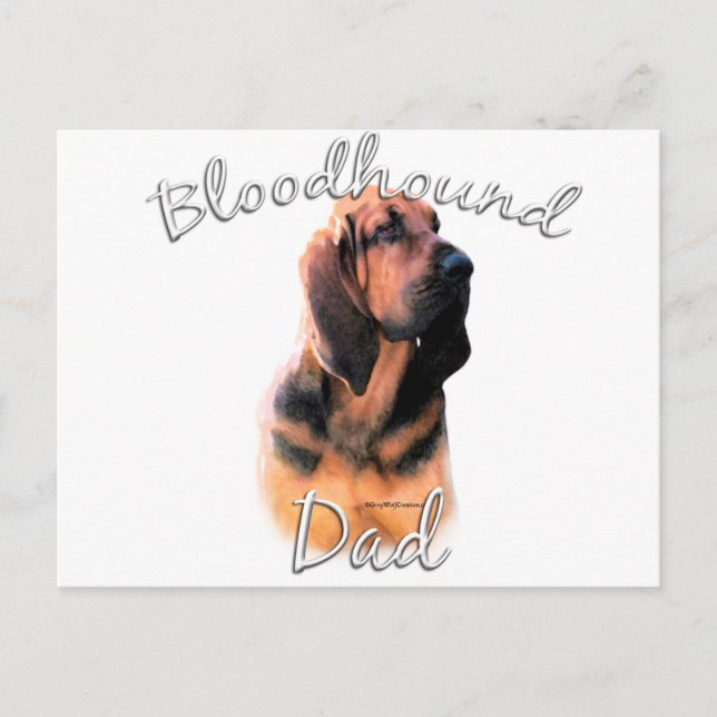 Bloodhound Pappa 2 Vykort (Framsida)