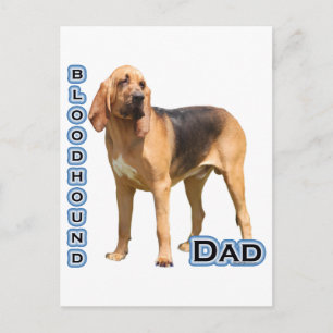 Bloodhound Pappa 4 Vykort
