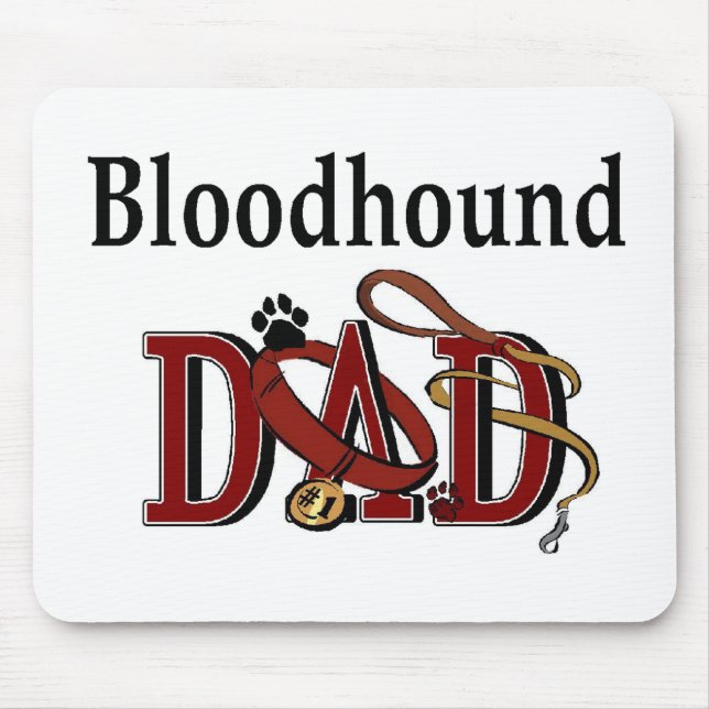 Bloodhound Pappa-gåvor Musmatta (Framsidan)