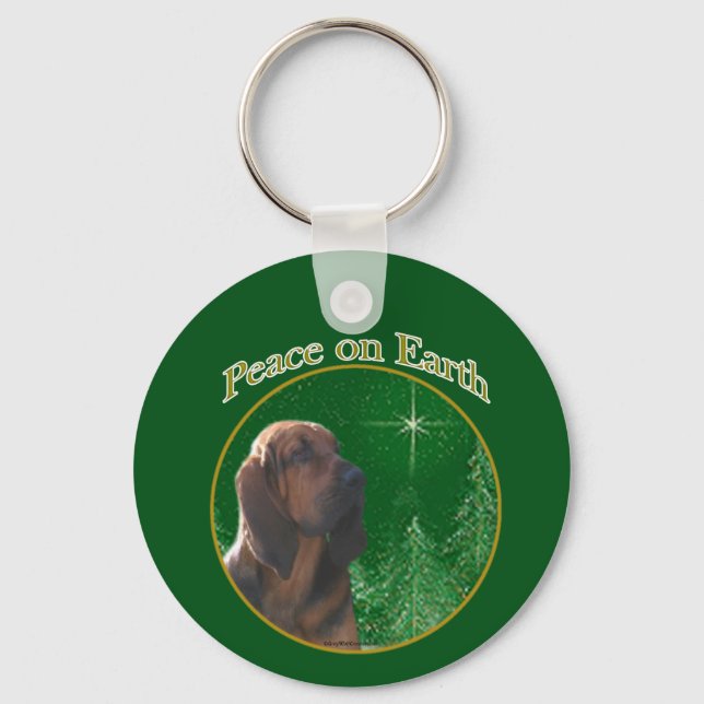 Bloodhound Peace Nyckelring (Framsida)