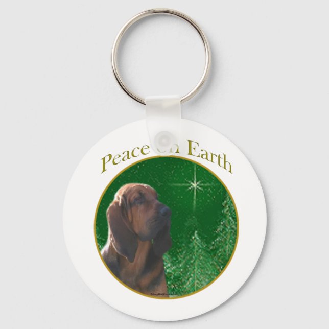 Bloodhound Peace Nyckelring (Framsida)