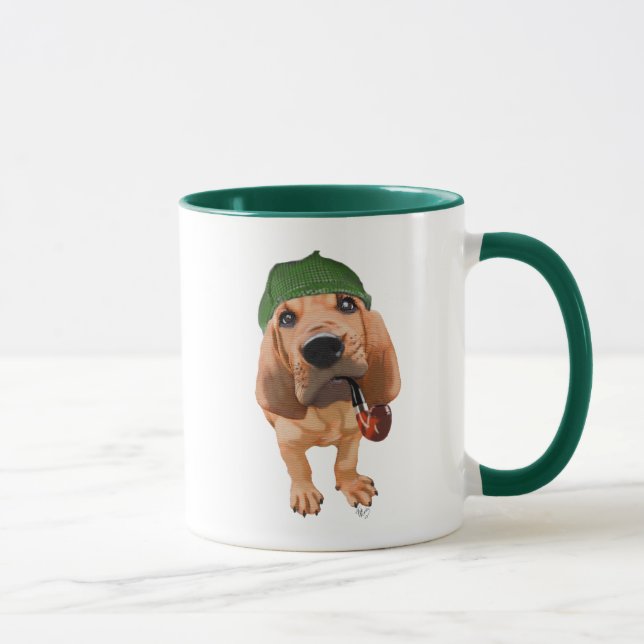 Bloodhound Sherlock Holmes 2 Mugg (Höger)