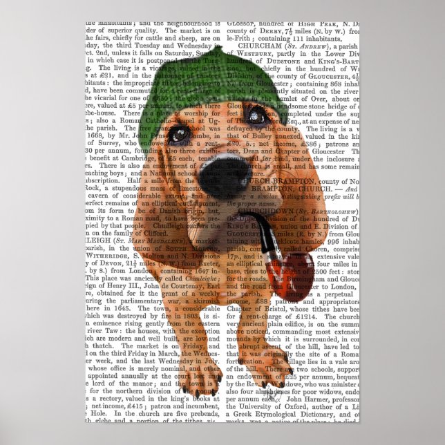 Bloodhound Sherlock Holmes Poster (Framsidan)